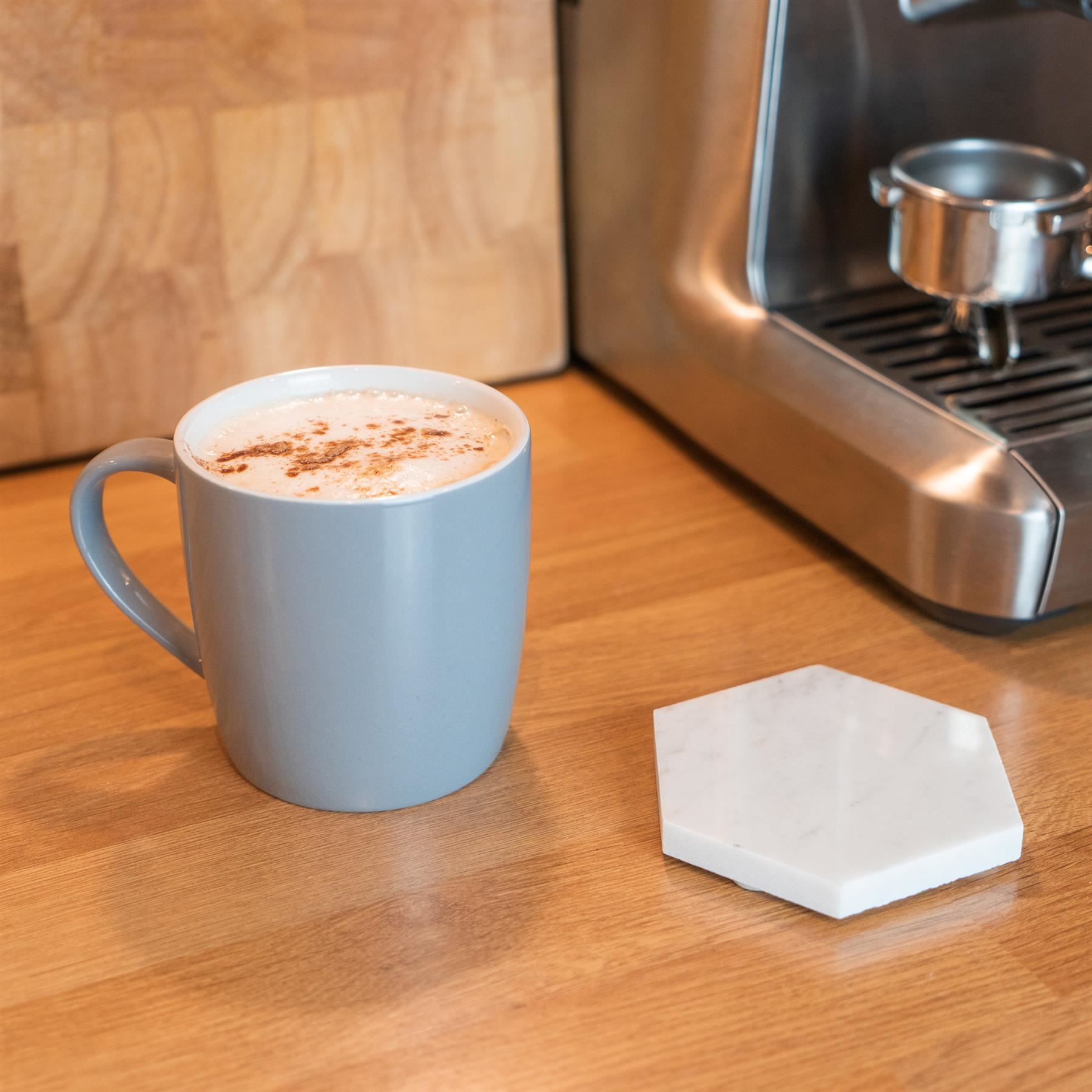 350ml Contemporary Coffee Mugs - Two Colours - Pack of Six