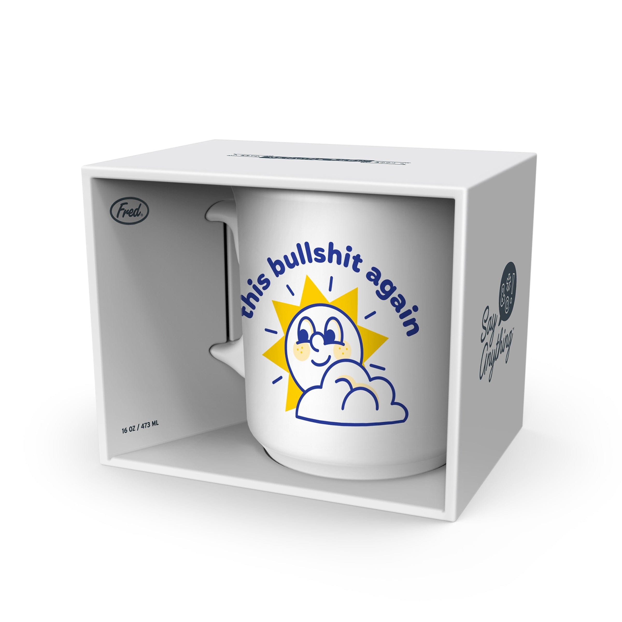 """THIS BULLSHIT AGAIN"" MUG"