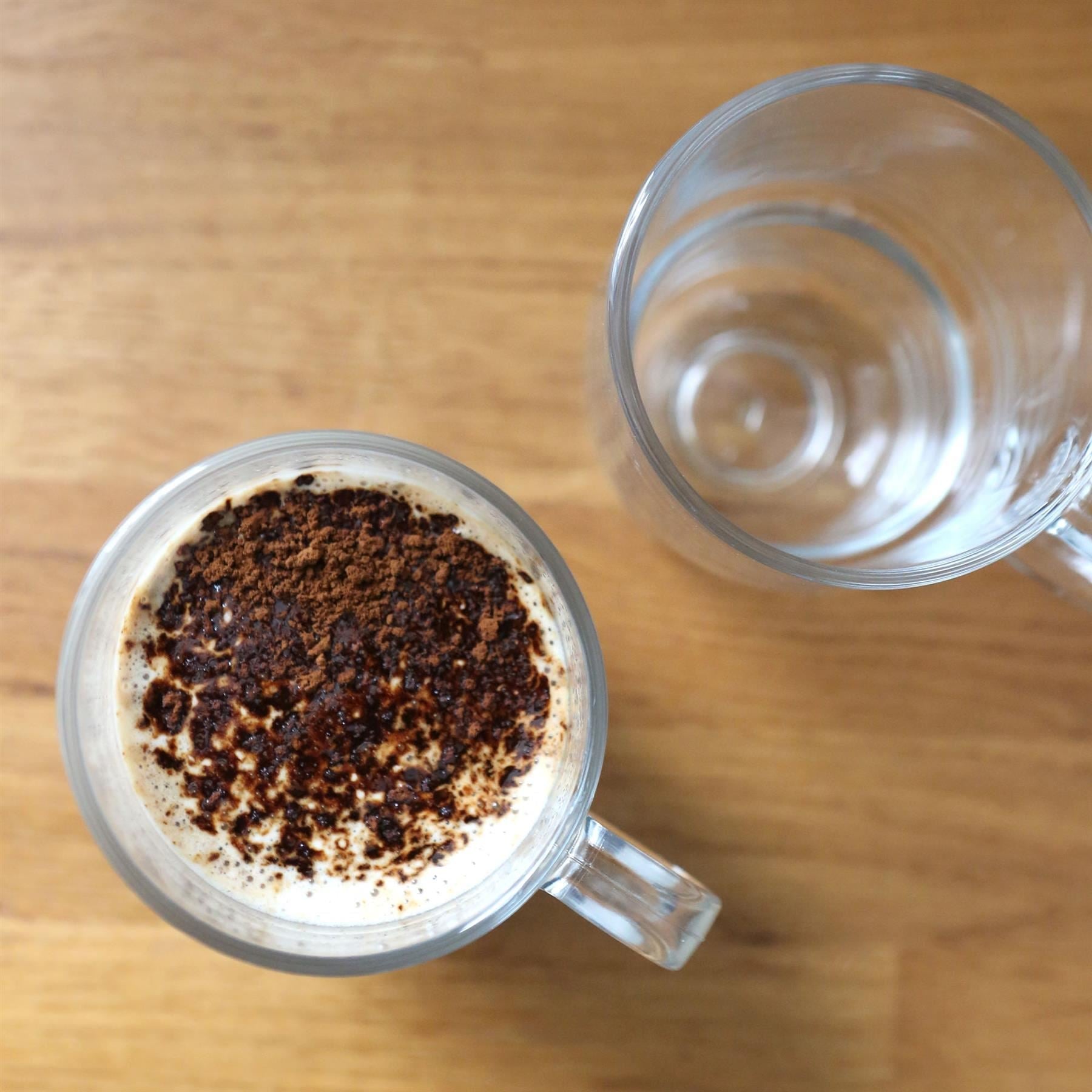 350ml Cozy Stacking Glass Coffee Cups - Pack of Six