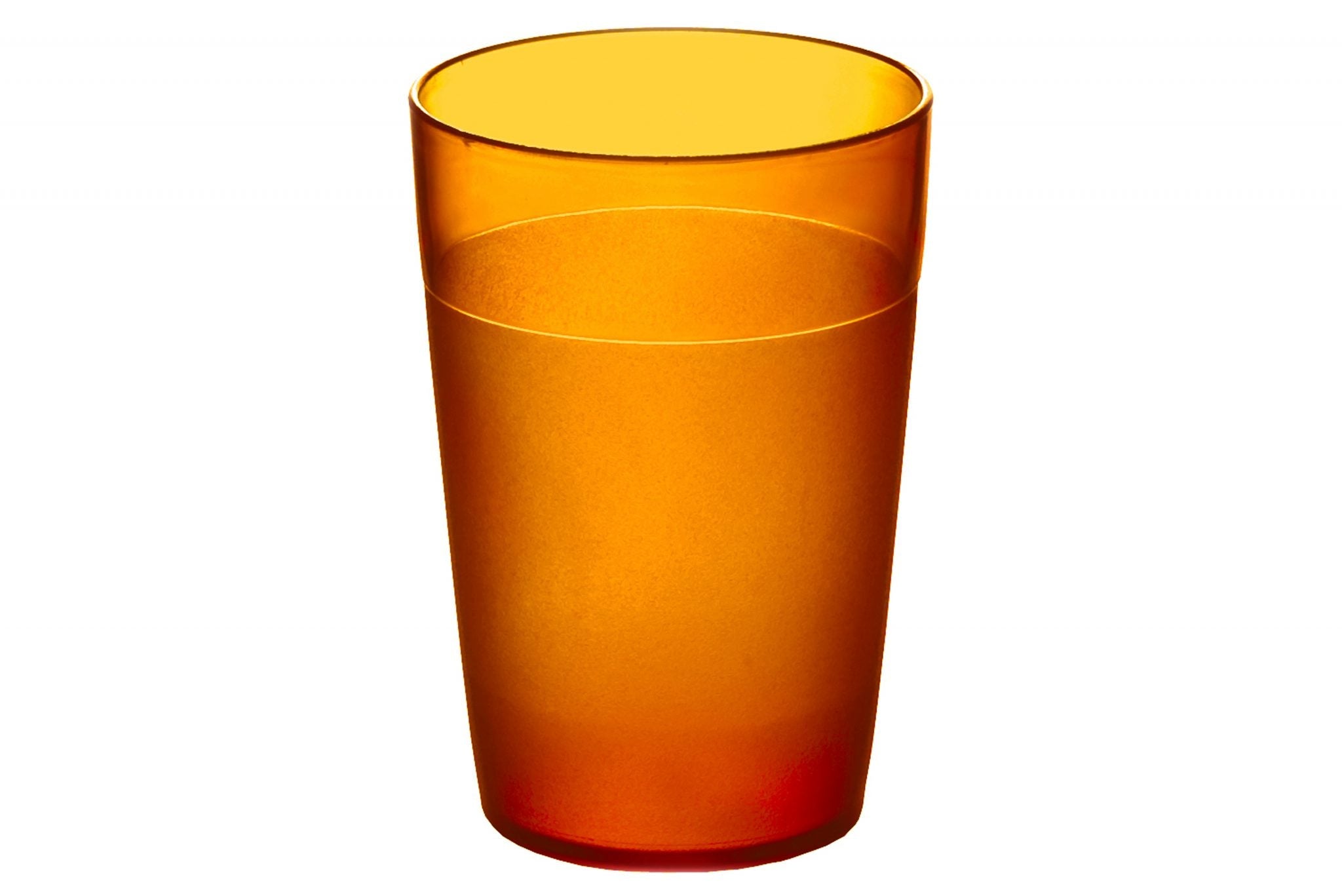 250ml Frosted Tumbler - Orange