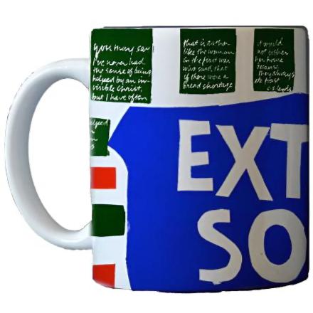 Corita Kent Bread and Toast Mug