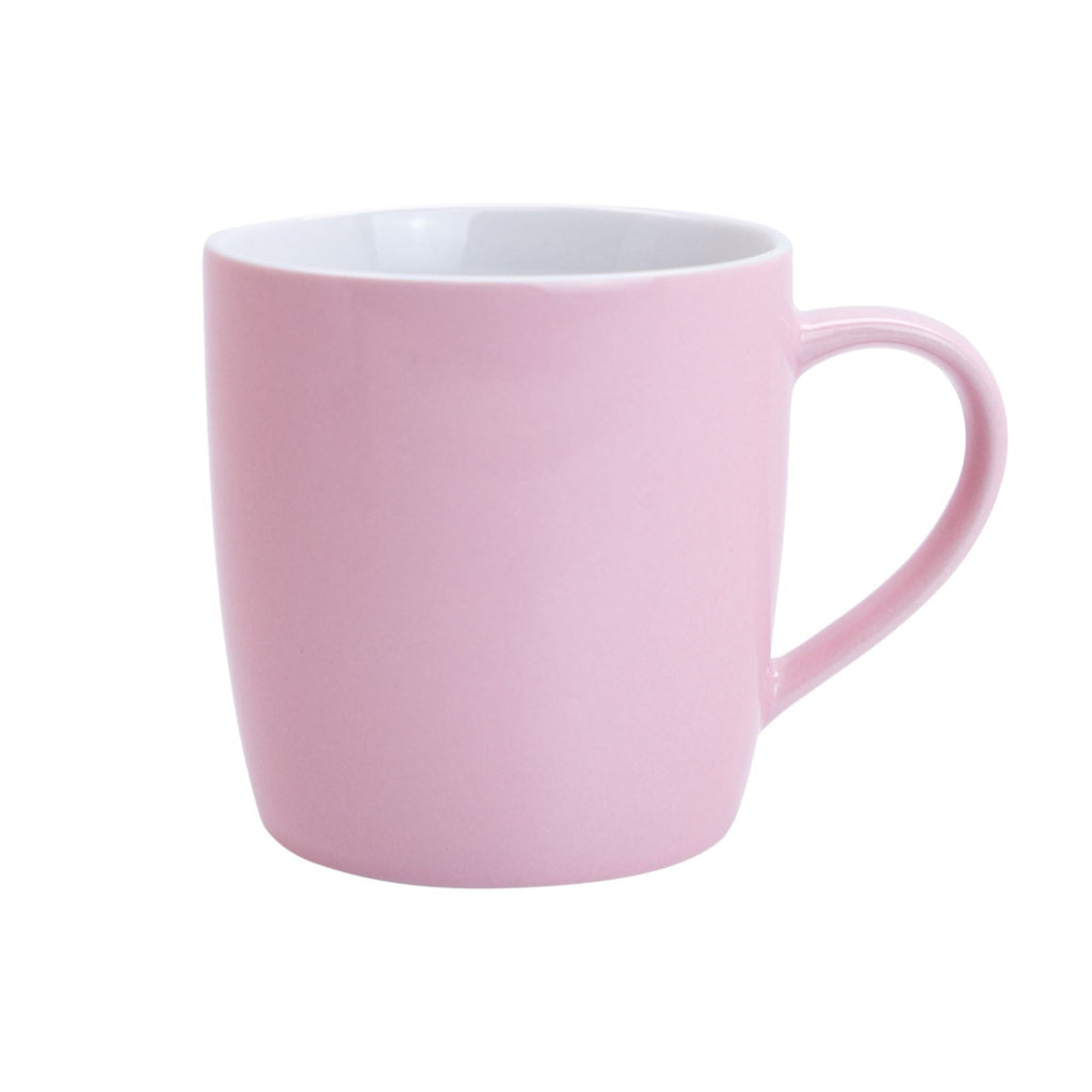 350ml Contemporary Coffee Mugs - Two Colours - Pack of Six