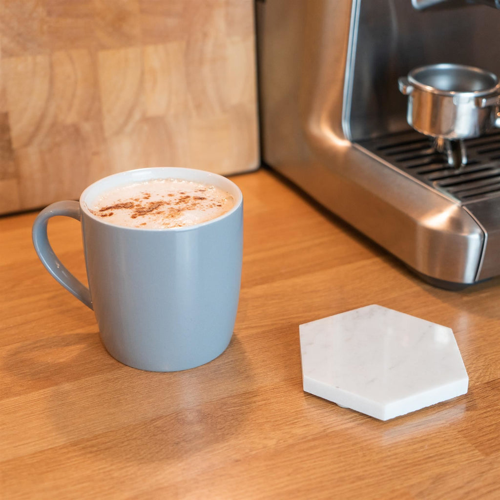 350ml Contemporary Coffee Mugs - Two Colours - Pack of Six