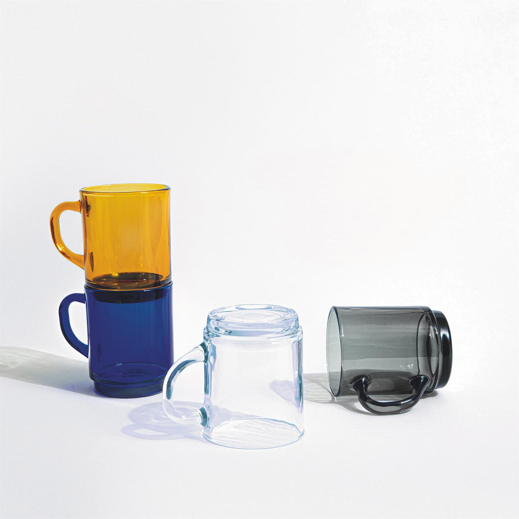 260ml Versailles Glass Mugs - Pack of Six