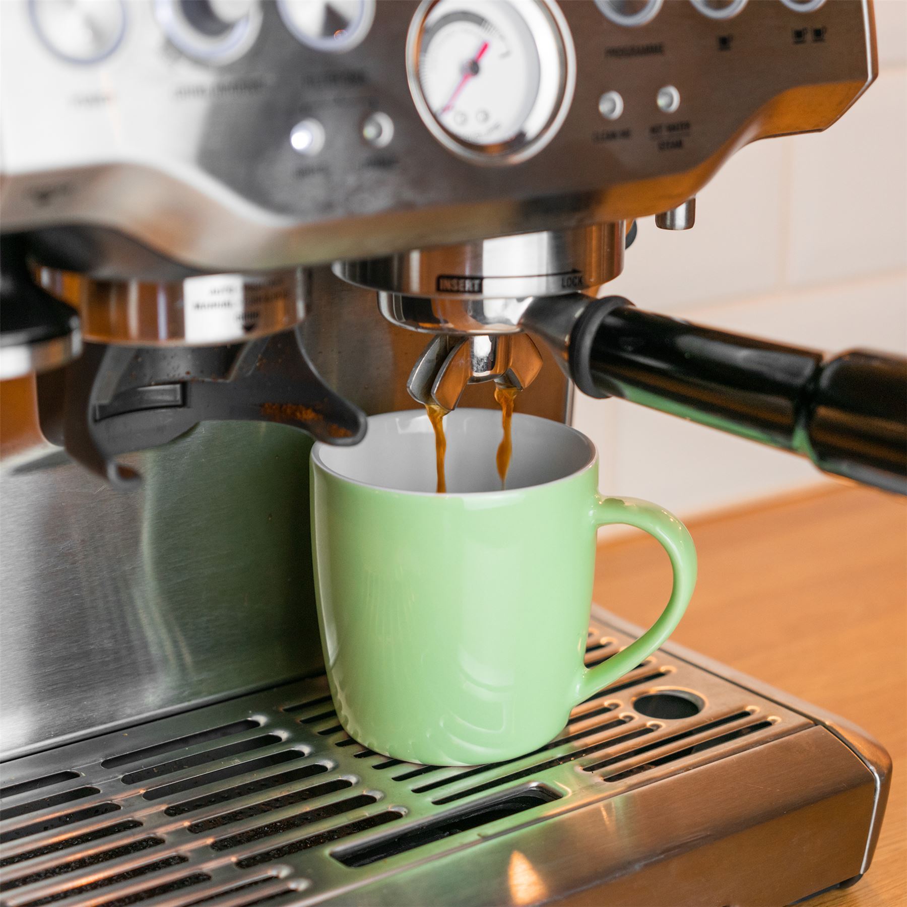 350ml Coloured Coffee Mugs - Pack of Six