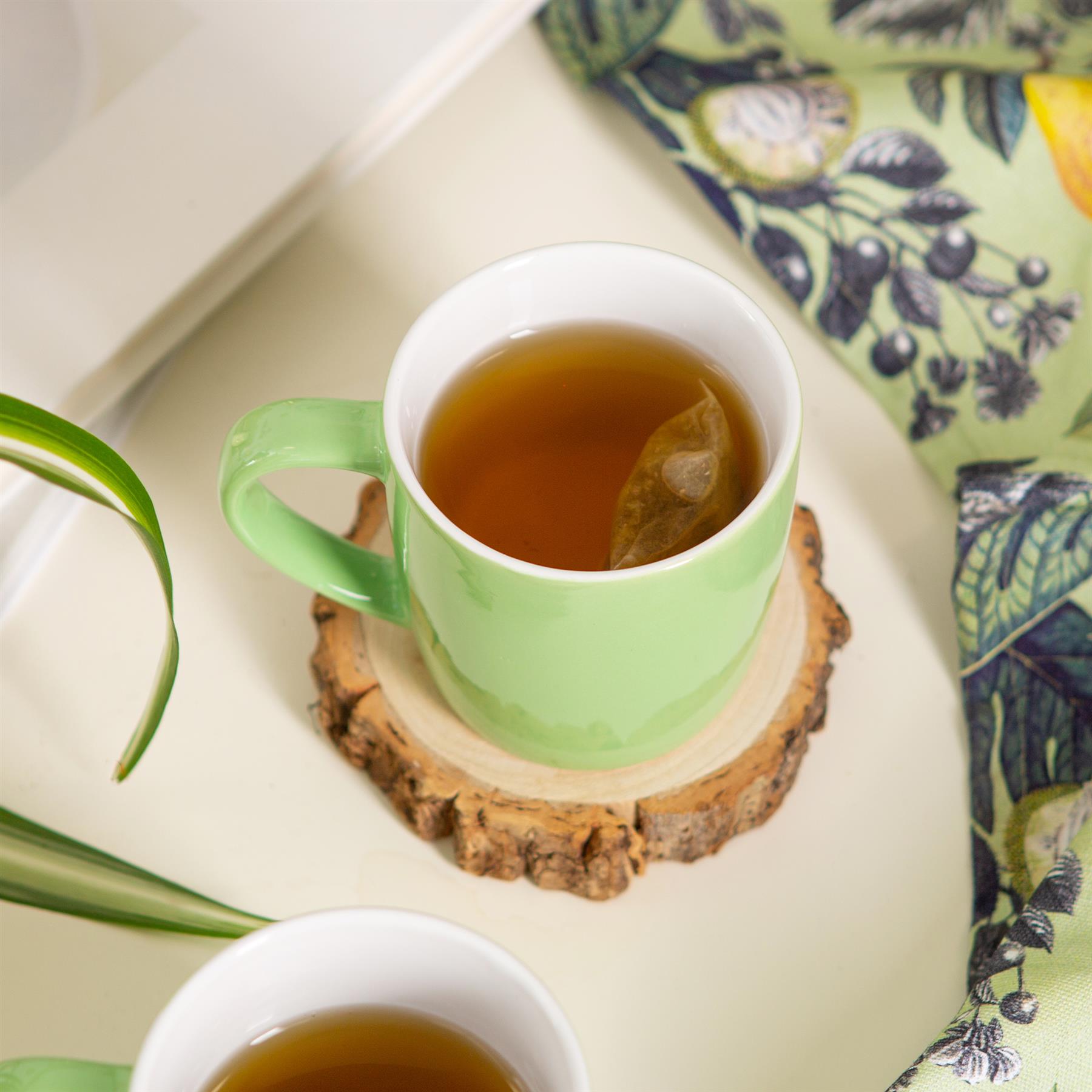 350ml Coloured Coffee Mugs - Pack of 4