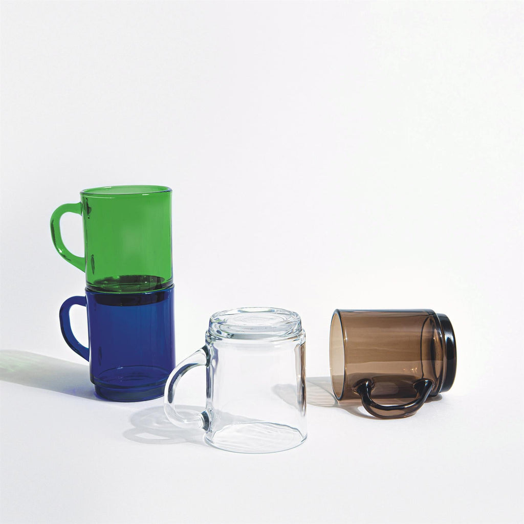 260ml Versailles Glass Mugs - Pack of Six