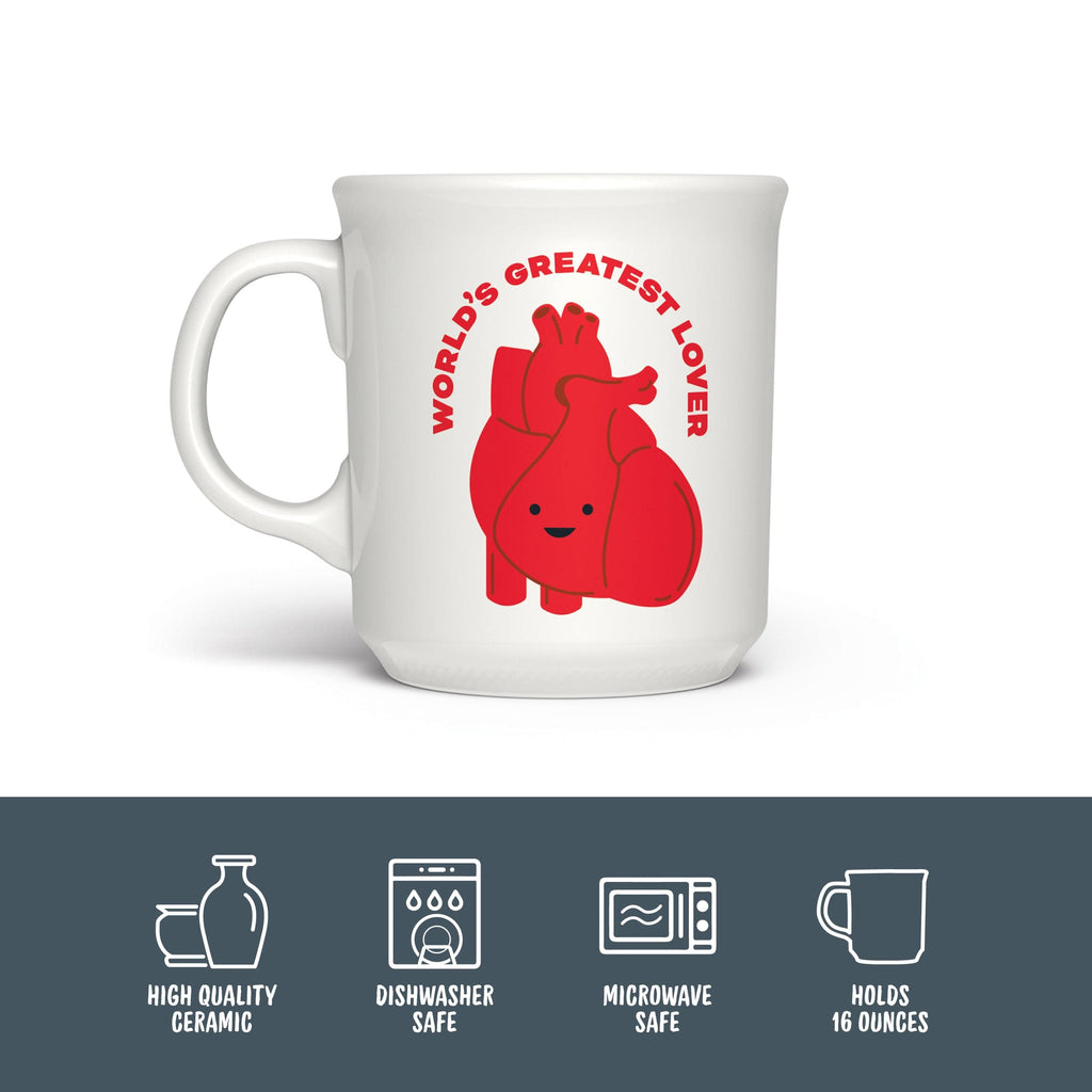 """GREATEST LOVER"" MUG"