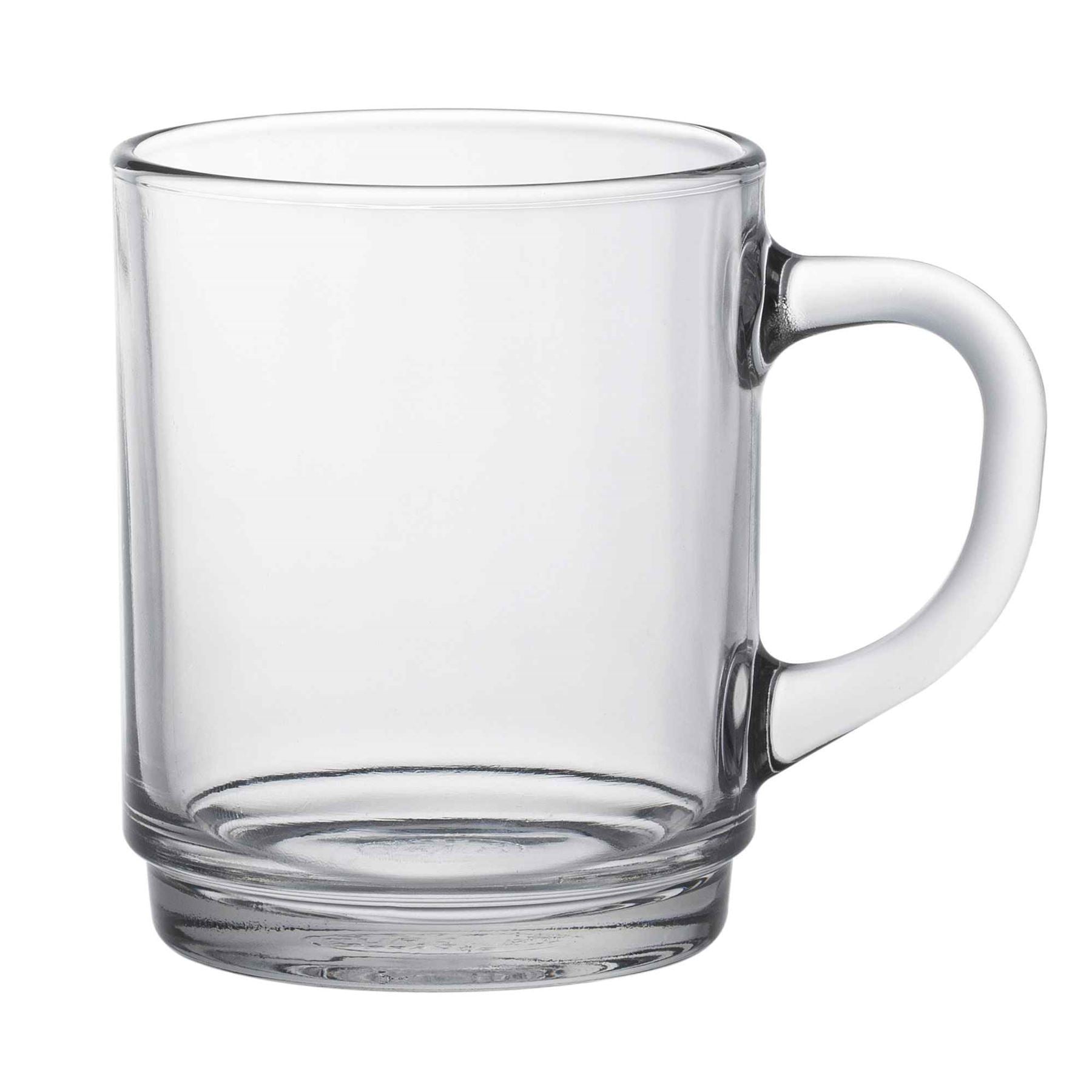 260ml Versailles Glass Mugs - Pack of Six