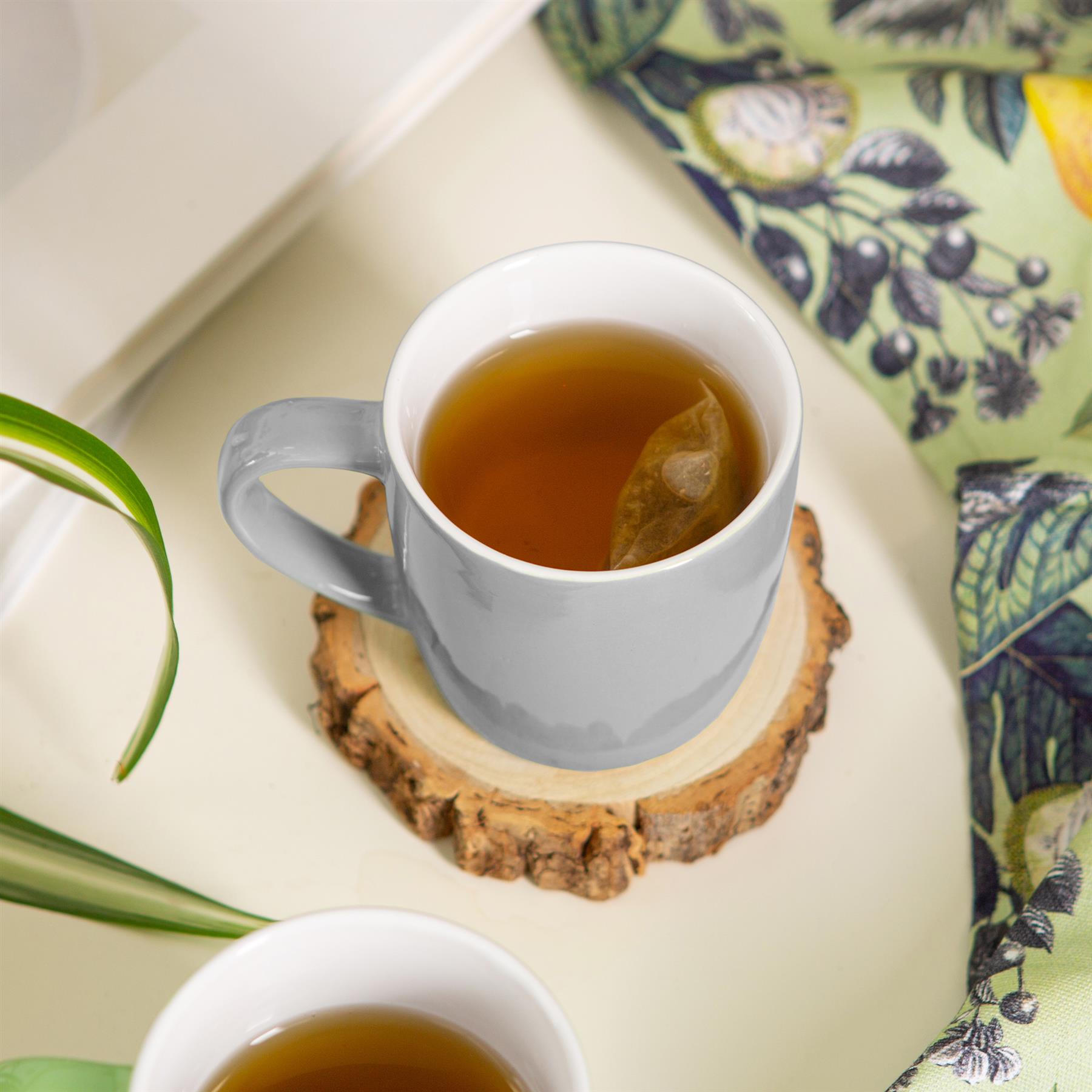 350ml Coloured Coffee Mugs - Pack of 2