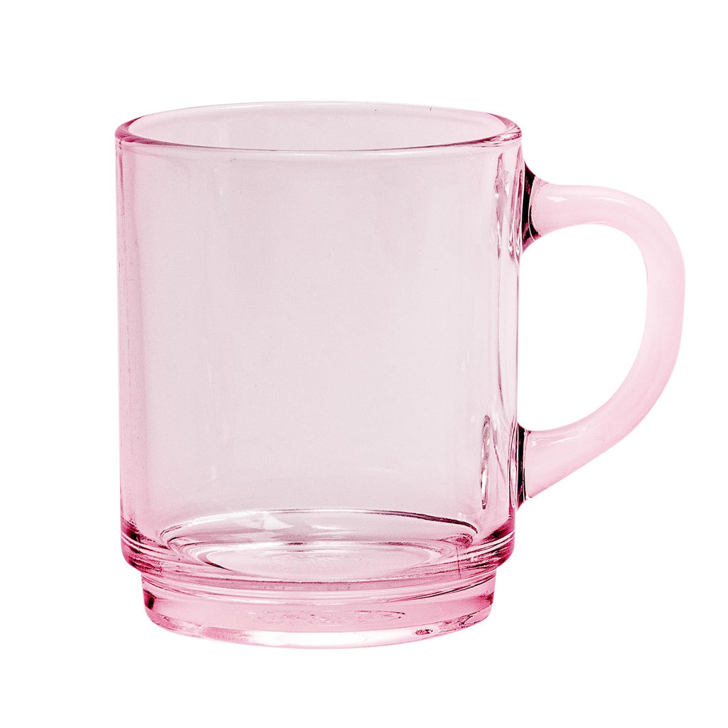 260ml Versailles Glass Mugs - Pack of Six