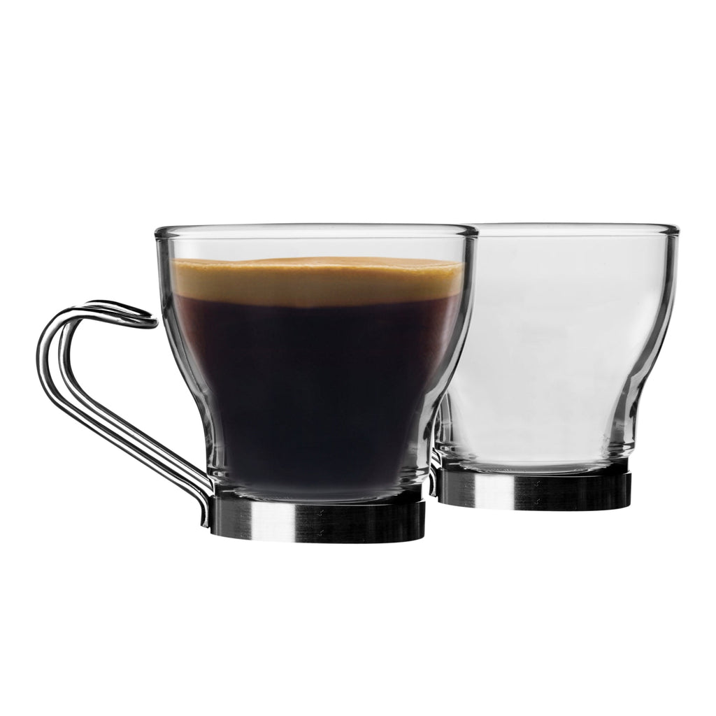 100ml Oslo Espresso Glass Cups - Pack of Six