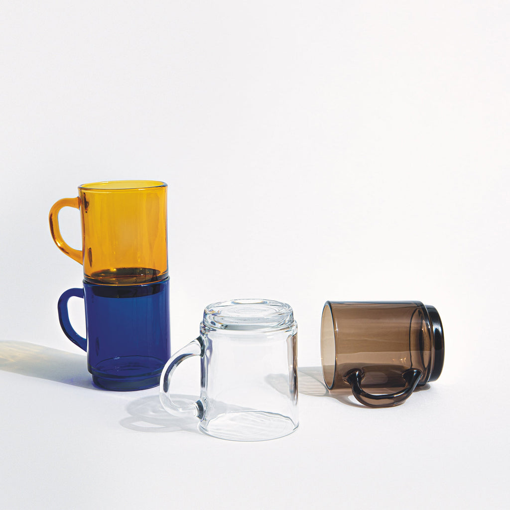 260ml Versailles Glass Mugs - Pack of Six