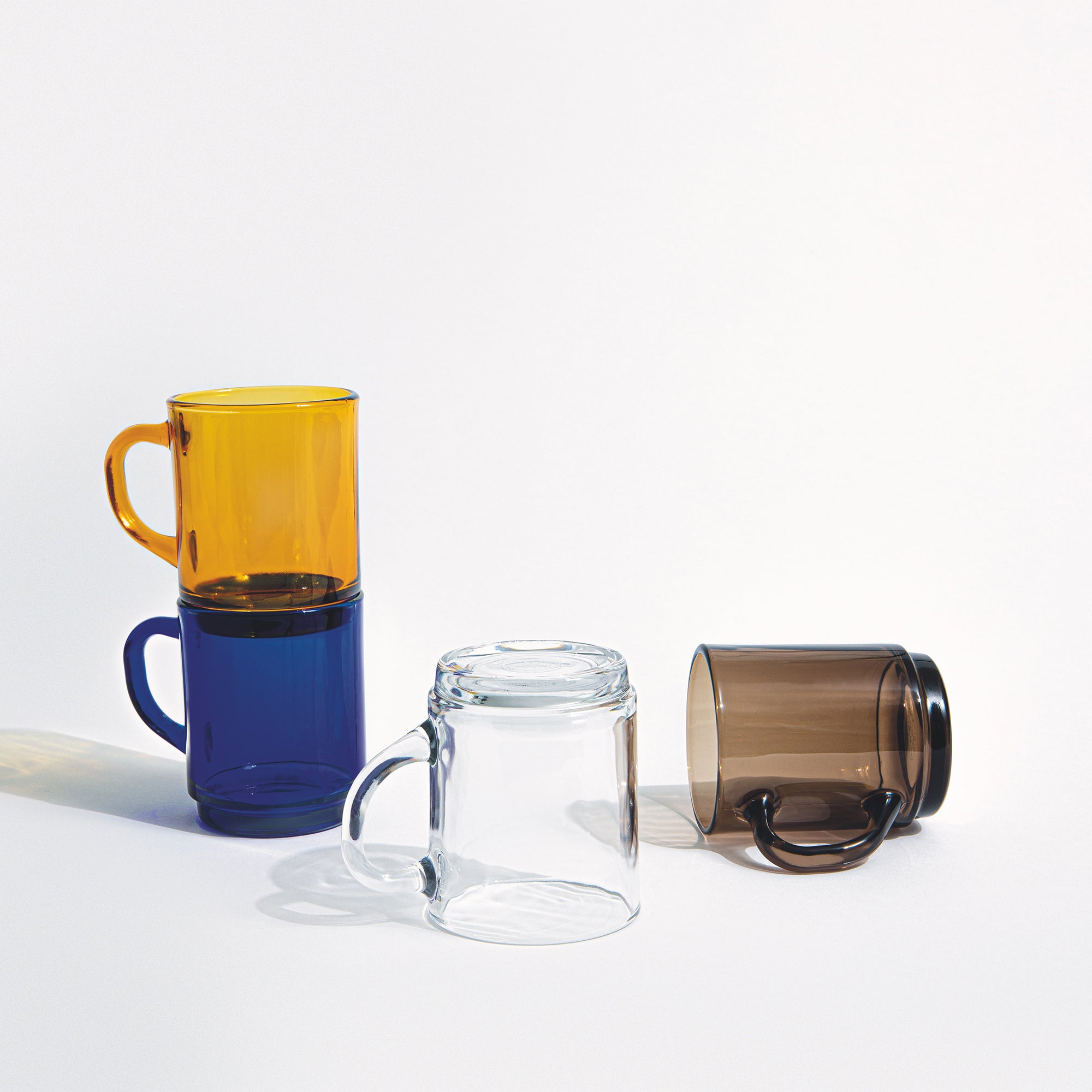 260ml Versailles Glass Mugs - Pack of Six
