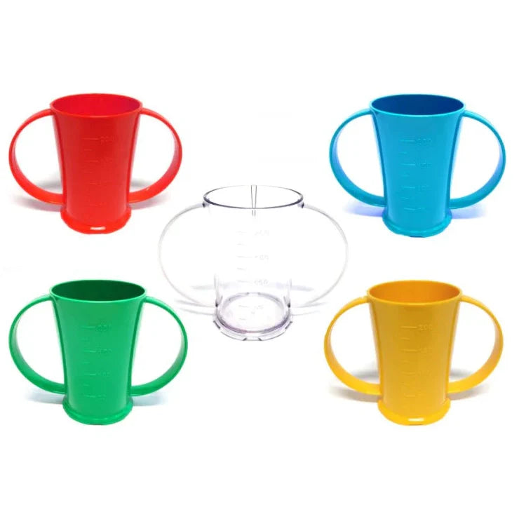 Polycarbonate Two Handled Beaker / Drinking Cup