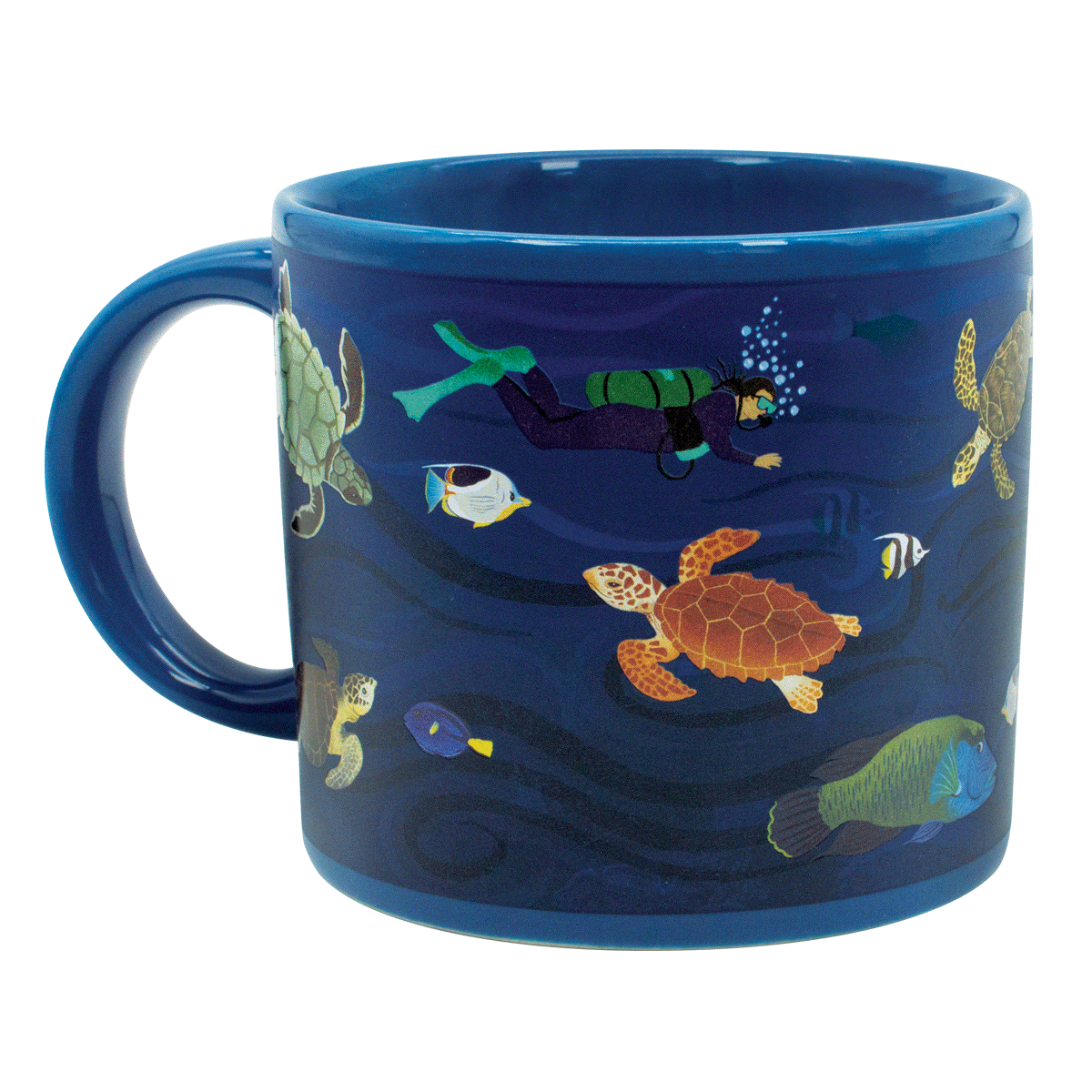 Sea Turtles at the Coral Reef Mug