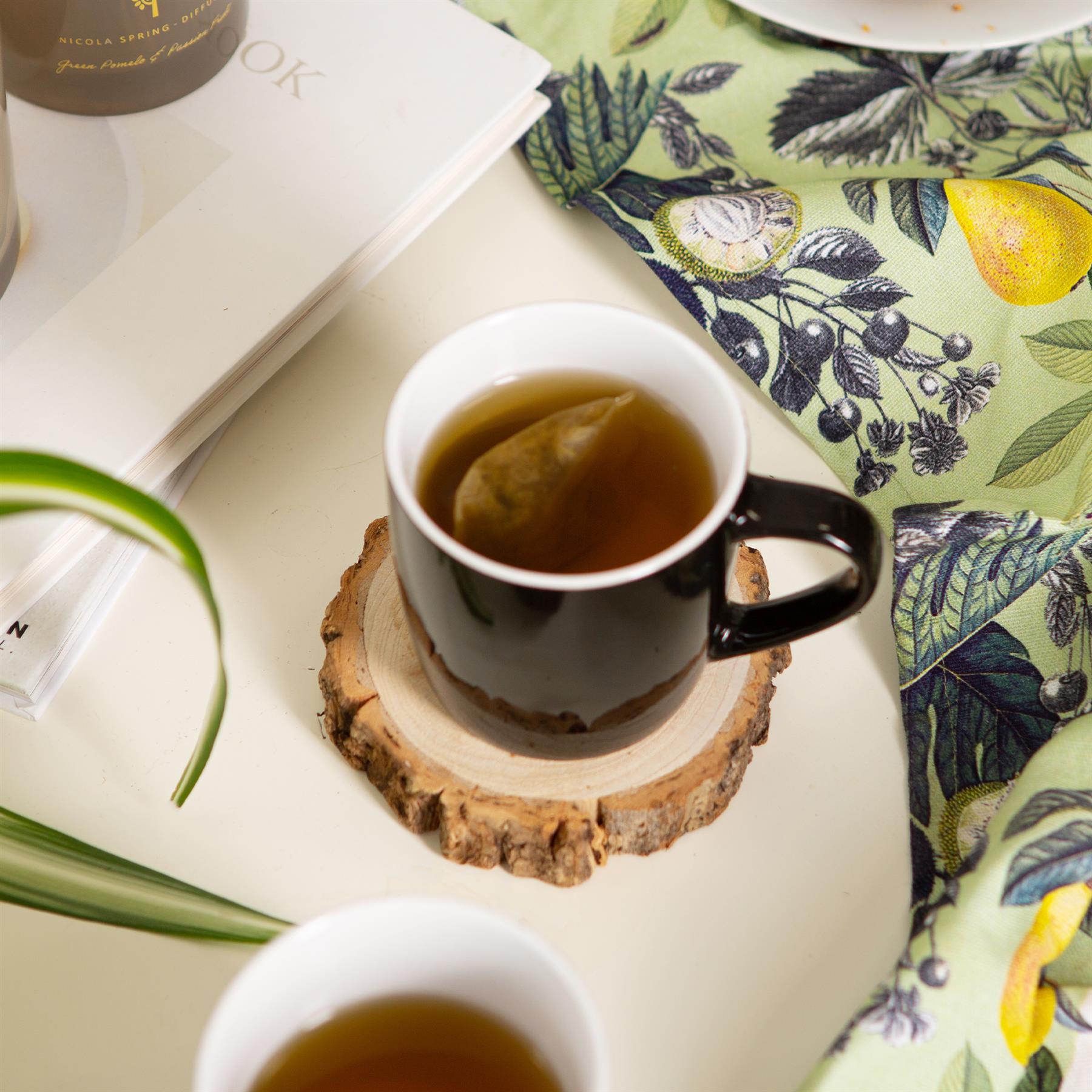 350ml Coloured Coffee Mugs - Pack of 4