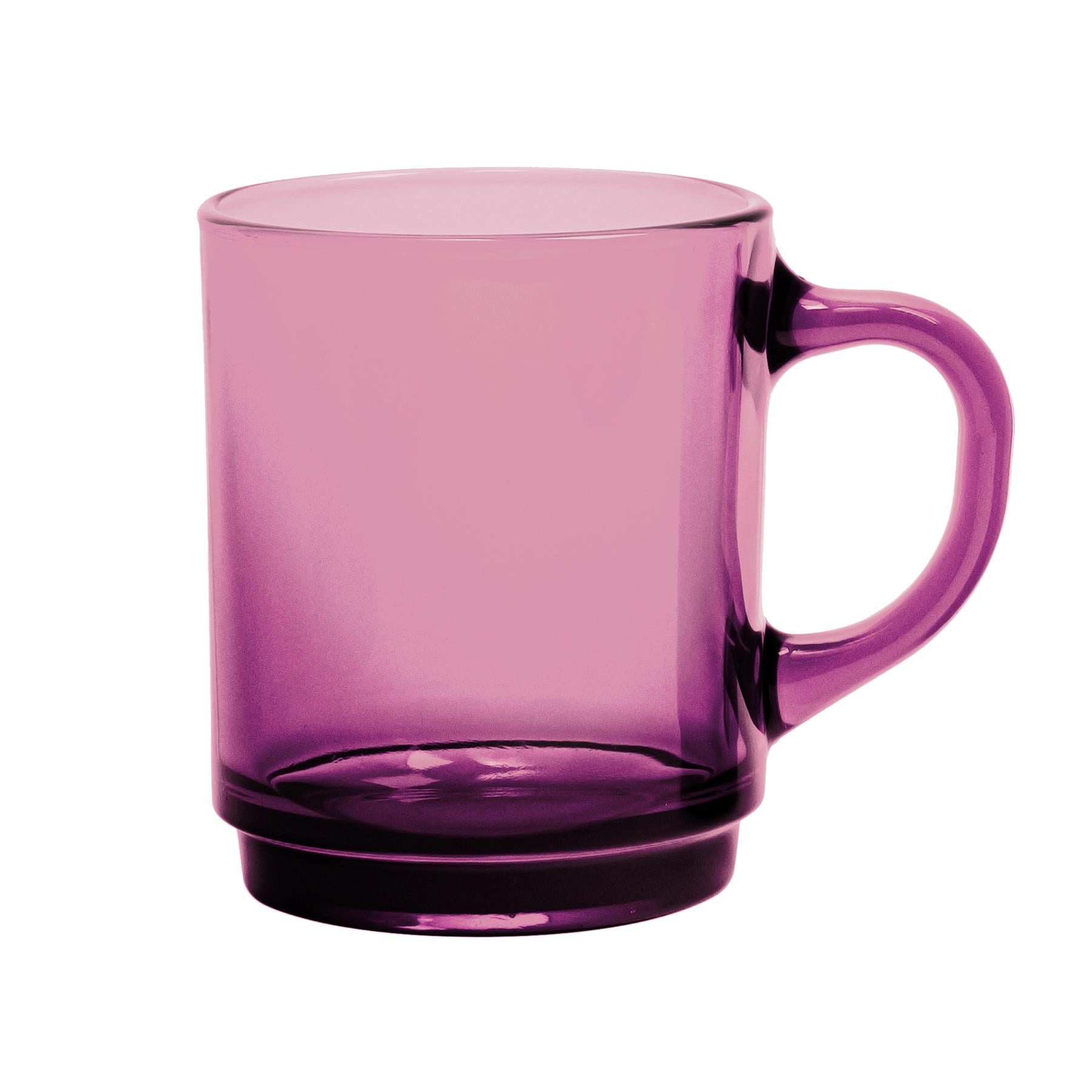 260ml Versailles Glass Mugs - Pack of Six