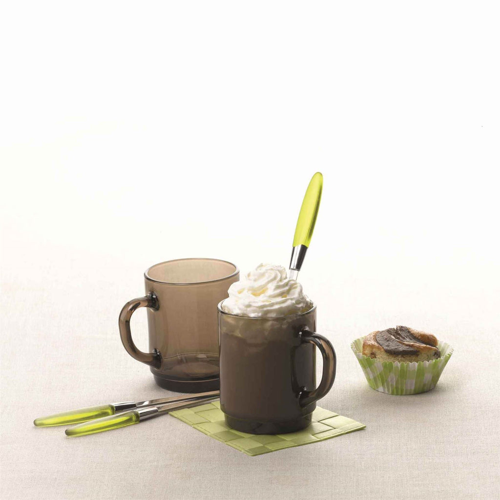 260ml Versailles Glass Mugs - Pack of Six