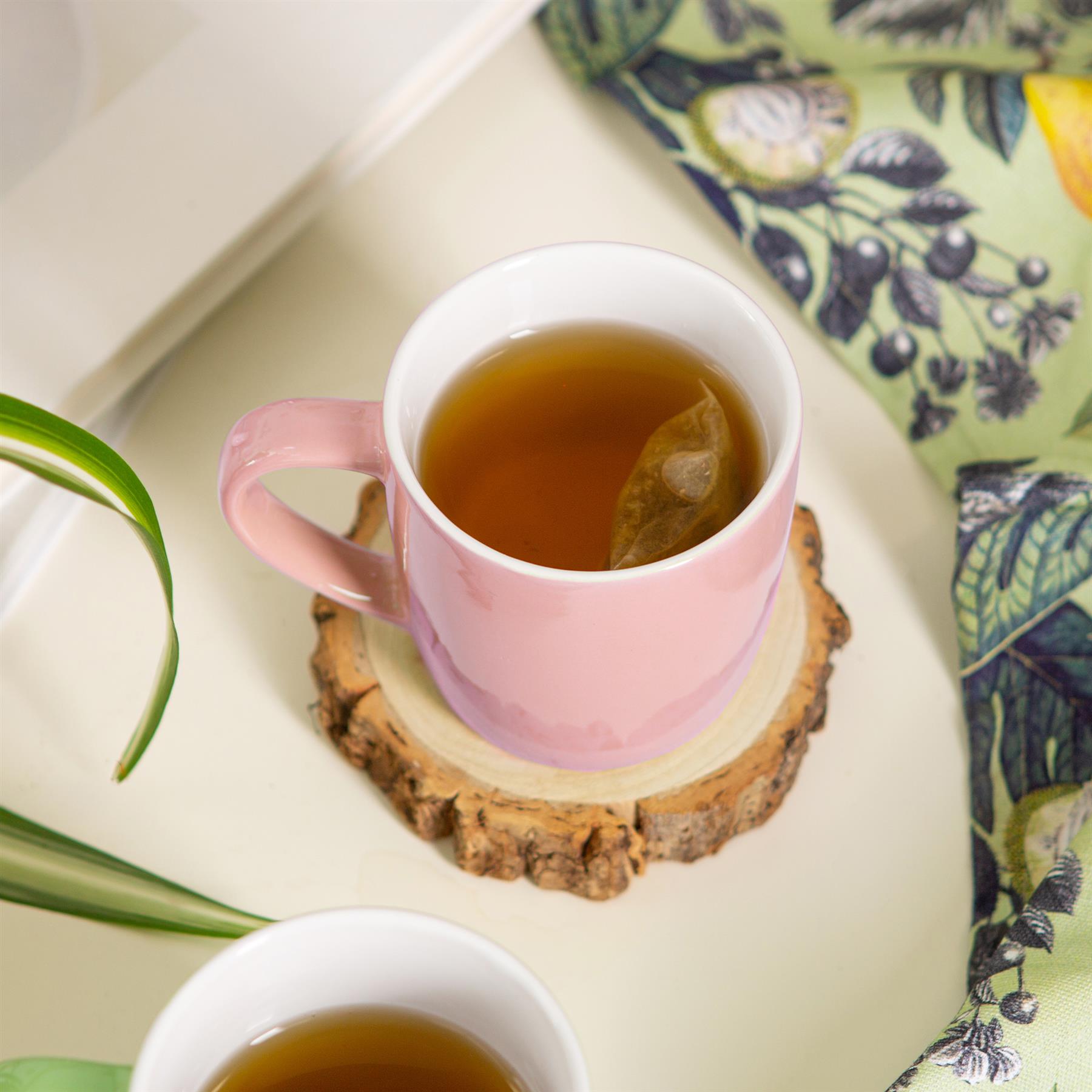 350ml Coloured Coffee Mugs - Pack of 2