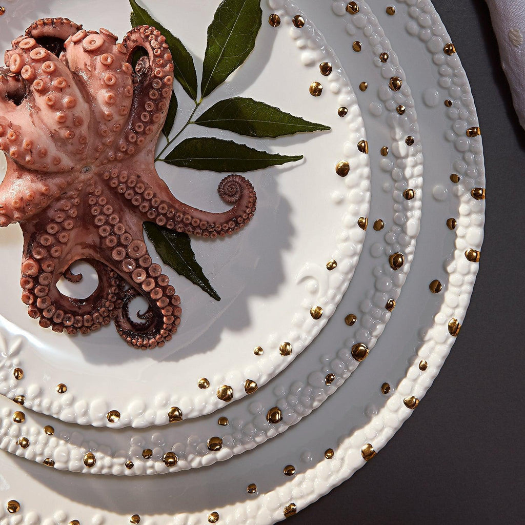 Haas Mojave Mug - White + Gold