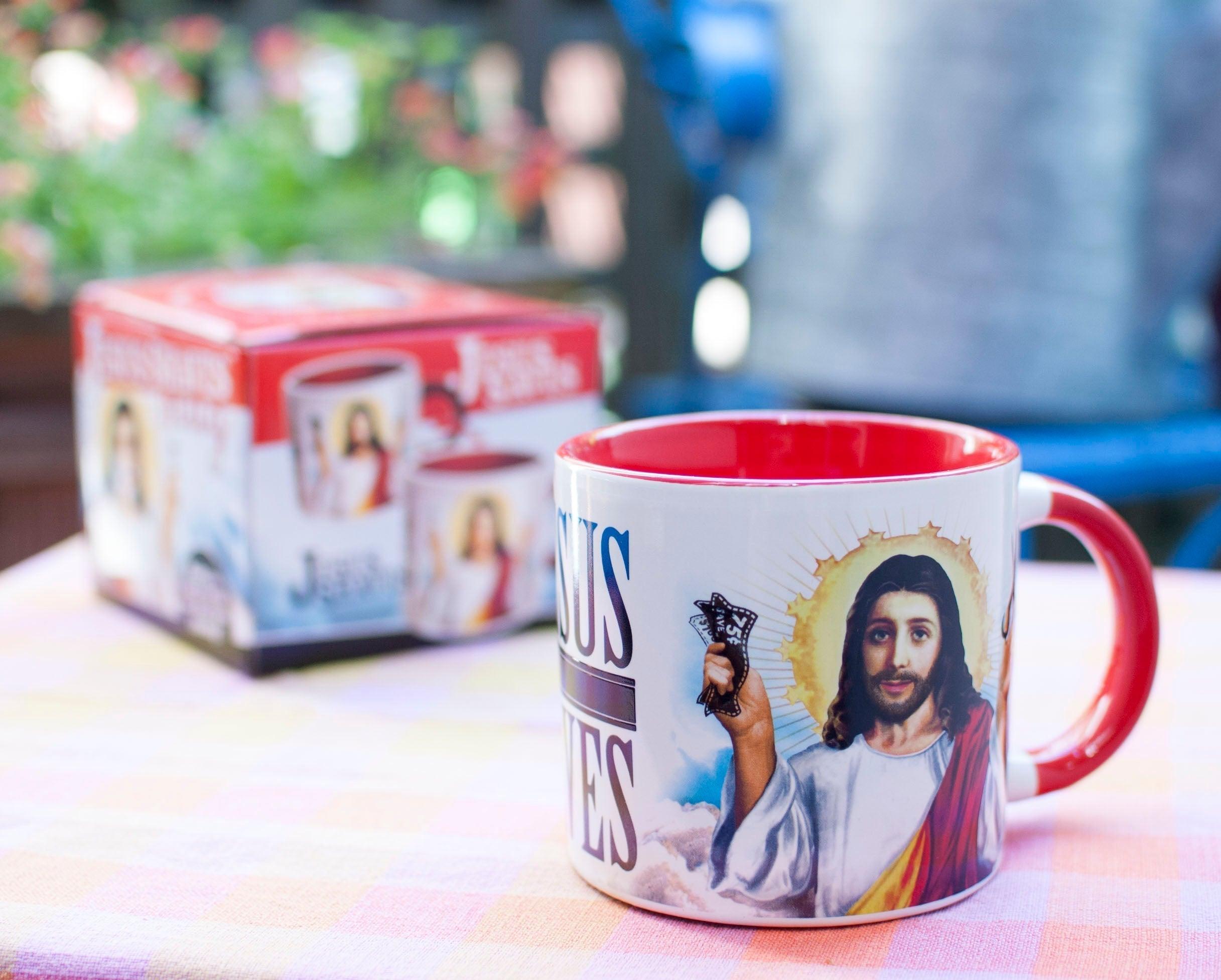 Jesus Shaves Mug