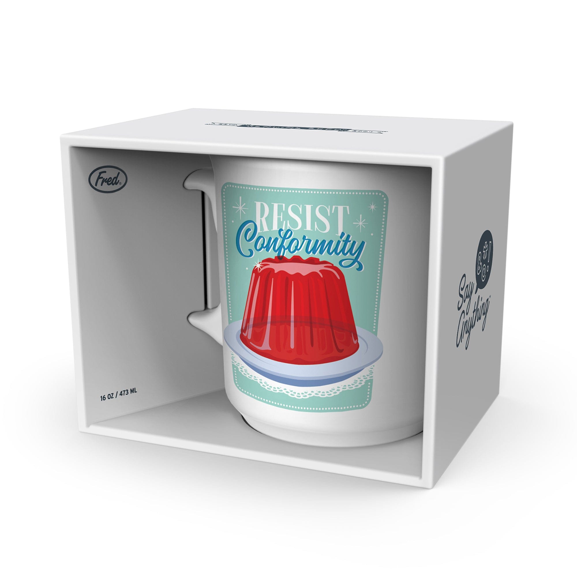 """RESIST CONFORMITY"" MUG"